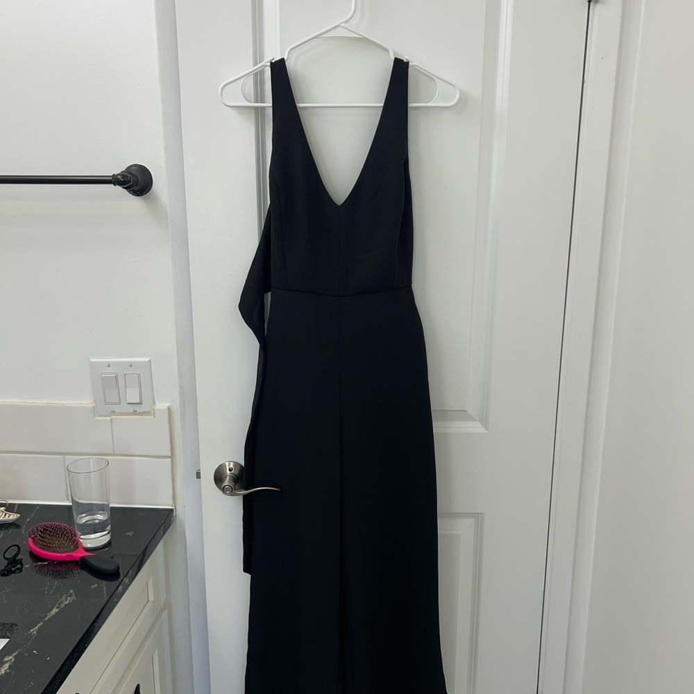 Wilfred Black Sleeveless Jumpsuit